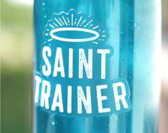 Saint Trainer Catholic Sticker