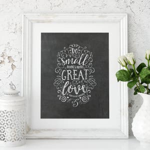 Mother Teresa Printable - Catholic Printable - Catholic Wall Art - Saint Quotes Printable - Spiritual Quotes - Christian Printable