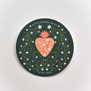 Chaste Heart of St. Joseph Catholic Sticker