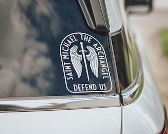 St. Michael Catholic Car Decal