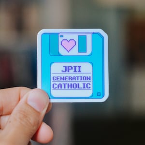 John Paul II Generation Catholic Sticker