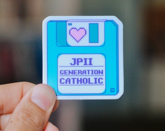 John Paul II Generation Catholic Sticker