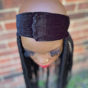 Box Braid Band Hat Braids Cap wig