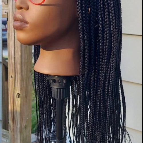 Headband box Braid African Bob Knotless shops micro braid