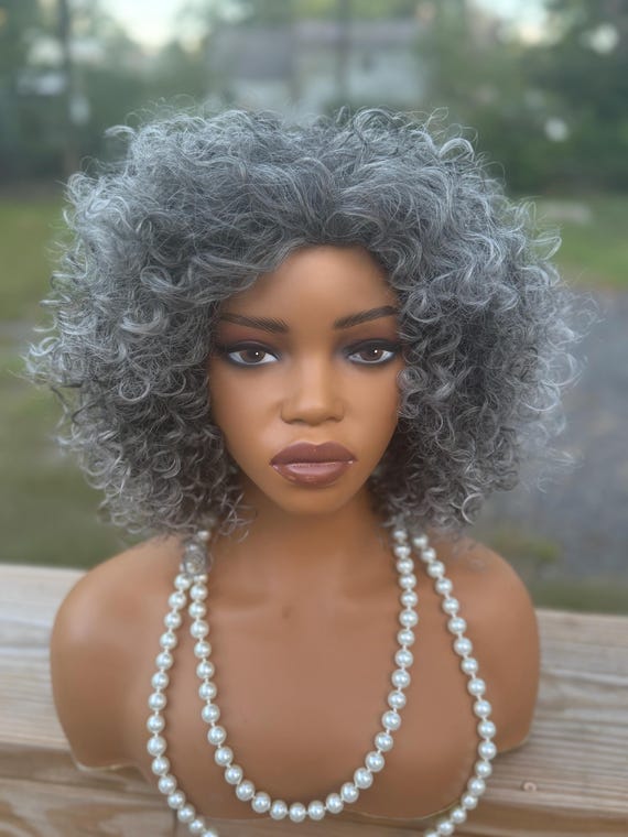 Kinky Afro Curl Lace Front Wig Spiral Curly Kinky Curly Lace Front Wig 200 Density Natural Black  main image 4