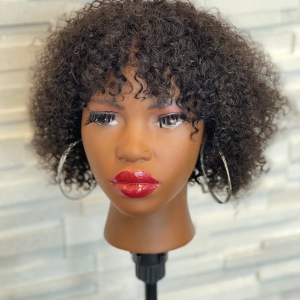 Serene Kinky Human Hair Wigs Artwork Photography Serene Kinky Human Hair Wigs Artwork Photography