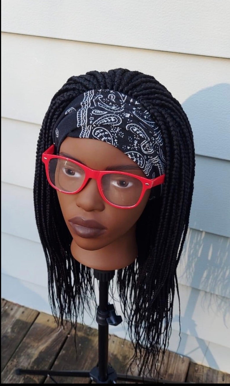 Headband 24 inch Box Braid wig Etsy
