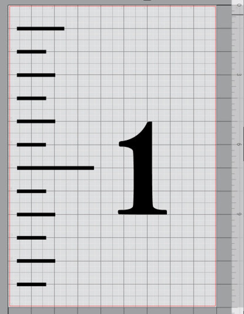 Free Growth Chart Svg File For Stencil 338 File For DIY T shirt Mug easy-diy-growth-chart-made-with-stencils