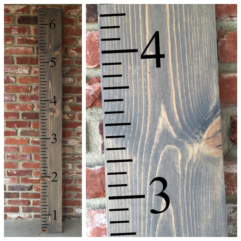 growth chart ruler stencil file svgjpgpdf cut file etsy