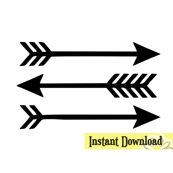 Three Arrows SVG / Studio3 File for Cameo and Cricut | Etsy
