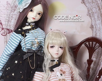 CODENOiR -  BJD clothes for msd / mdd / angel philia / 1/4 BJD/ Holiday