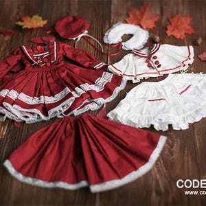 CODENOiR Millefeuille BJD clothes msd / Slimi msd / mdd / angel philia / 1/4 BJD image 5