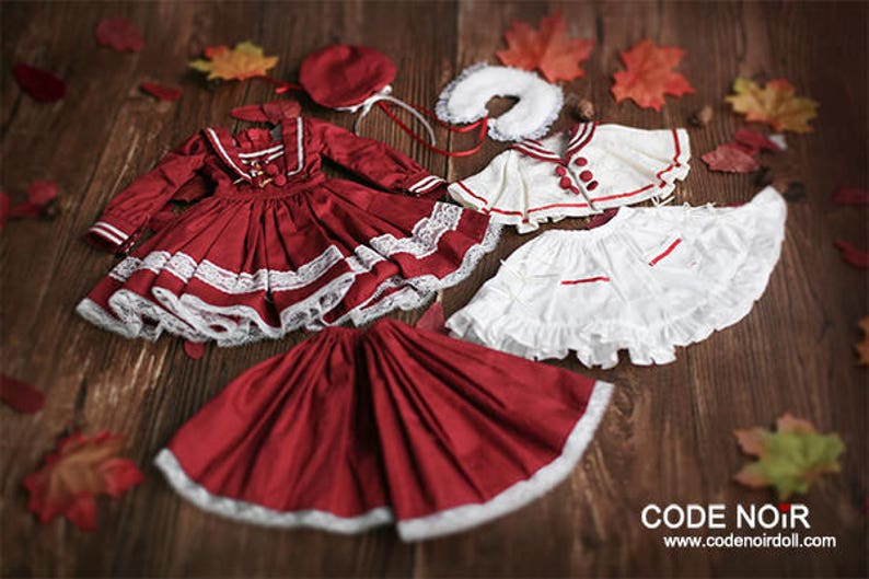 CODENOiR Millefeuille BJD clothes msd / Slimi msd / mdd / angel philia / 1/4 BJD image 5