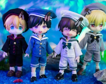 Sailor Boy Set - Doll Clothes for Obitsu 11  / nendoroid Doll / GSC Doll