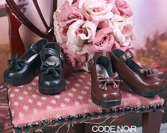 CODENOiR -Bow Mary Jane shoes for Sd 10 girl / 13 girl / SDGr / DD / dollfiedream / 1/3 BJD Girl