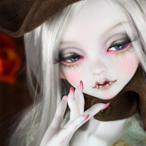 Peaks Woods FOC Vampire Tristan Head Head no Makeup White Skin - Etsy