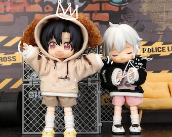 Panada N Dog Hoodie - Doll Clothes for Obitsu 11  / nendoroid Doll / GSC Doll / uf doll