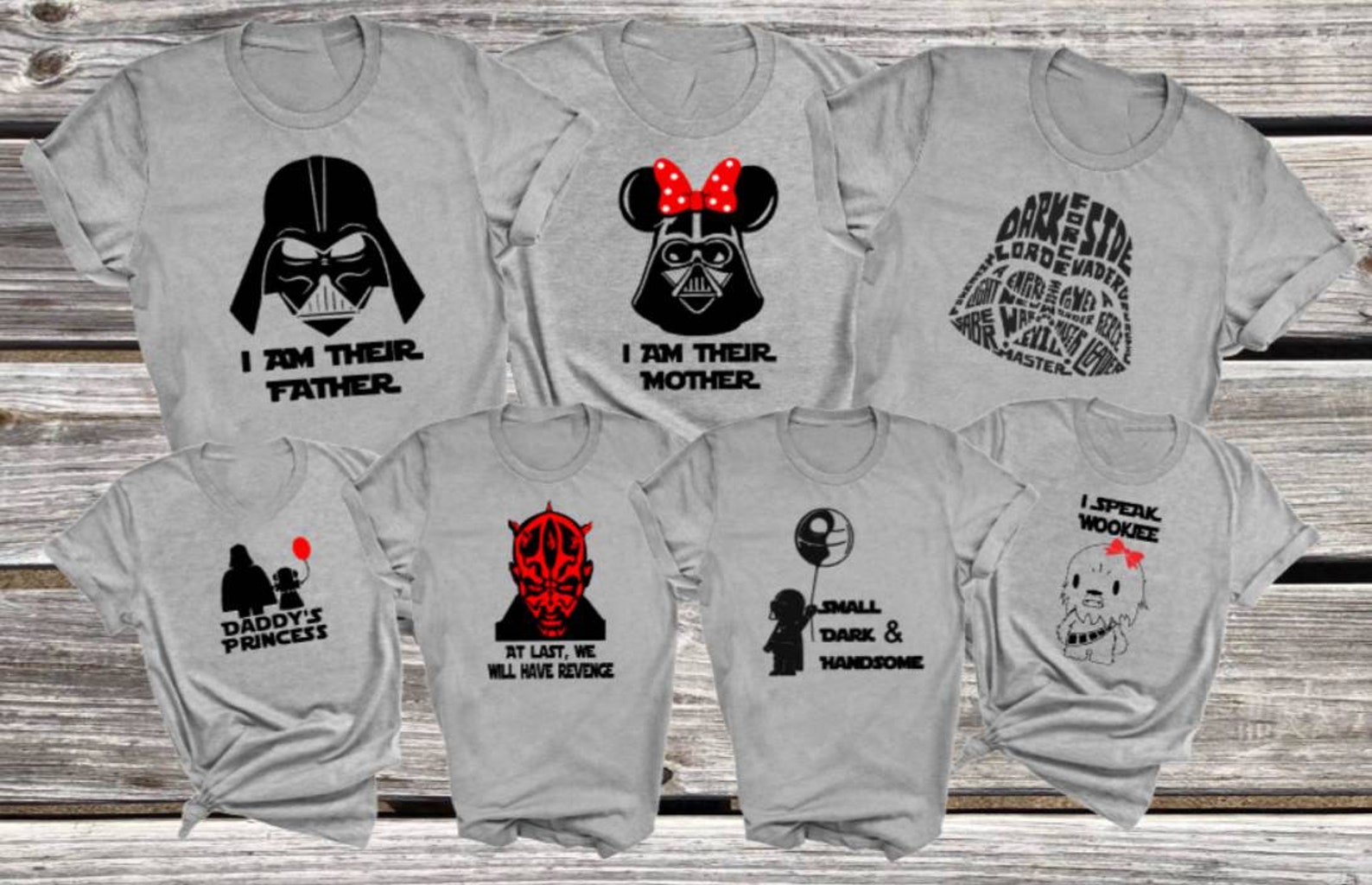 Star Wars Shirts Star Wars Family Shirts Disney Family - Etsy