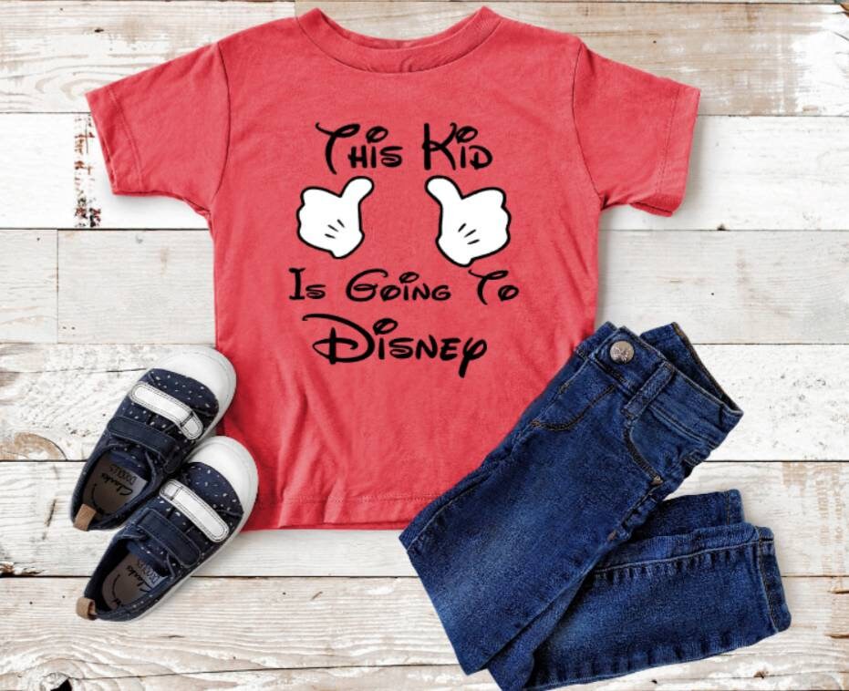 Disney Family Shirts Matching Disney Shirts This Kid is Etsy