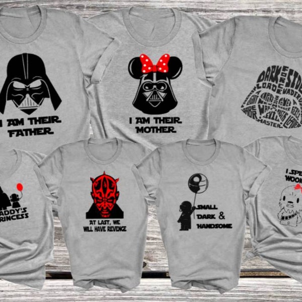 Disney Family Star Wars Shirts, Star Wars Shirts, Matching Star Wars Shirts, Star Wars Shirts, Hollywood Studios, Disneyland, Disney World