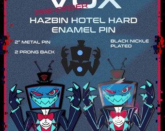 Hazbin Hotel - VOX Hard Enamel pin PRE-ORDER