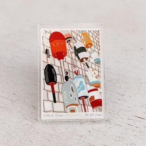 Buoy Pin - Buoy Wall Pin - Buoy Art Pin - Buoy Wall Art Pin - Buoy Art Design - Buoy Pin - Maine Buoys