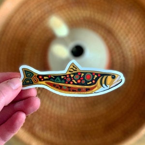 Brook Trout Sticker - Brook Trout Sticker Art - Trout Stickers - Fish Sticker - Fishing Sticker Art - Fishing Sticker Gift - Trout Gifts
