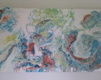 Original Fluid Art Painting
