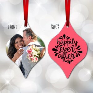 Tapered Wedding Ornament