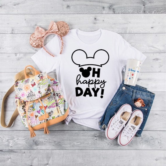 oh happy day disney shirt