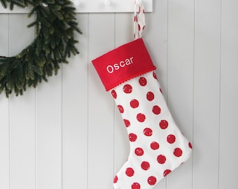 Christmas Stocking - Holiday Stocking - Personalised Christmas Stockings  - Christmas Socks - Christmas Stocking for Dog - Custom Stockings