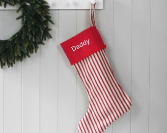 Christmas Stocking - Holiday Stocking - Personalised Christmas Stockings - Christmas Decorations - Christmas Socks - Christmas Decorations
