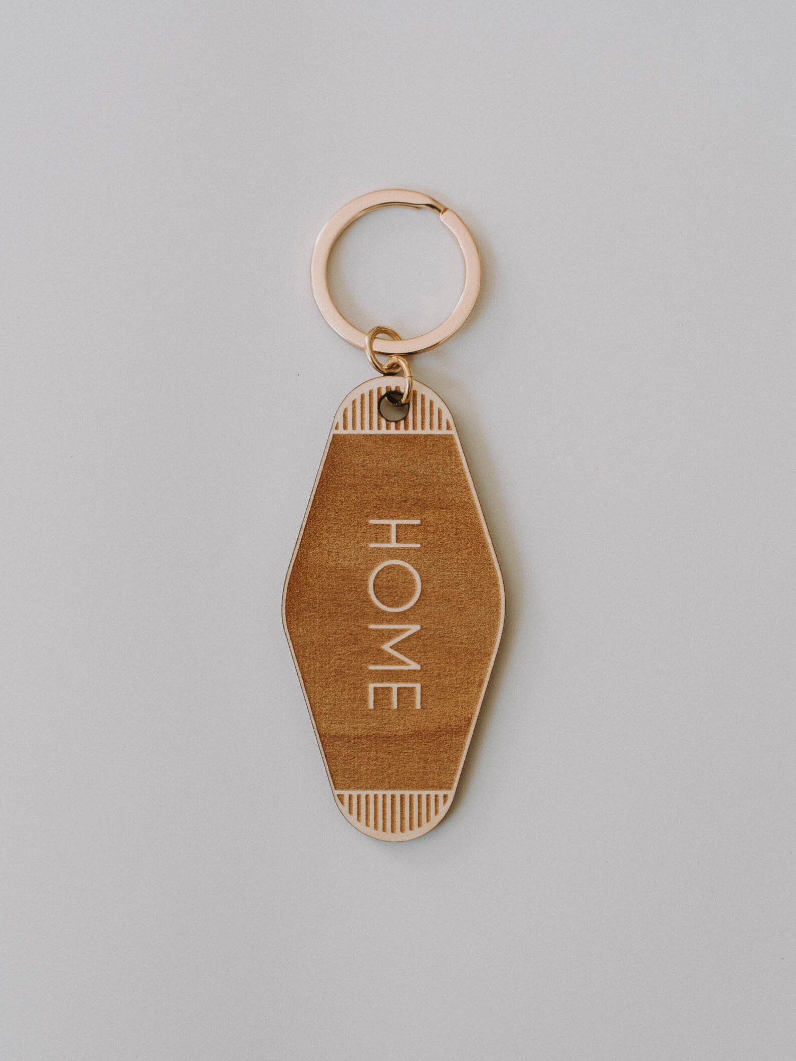 Personalized Home Hotel Keychain / Custom Engraved Wood Motel Etsy