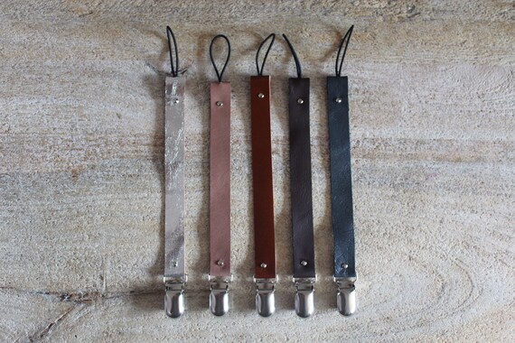 leather teething toy