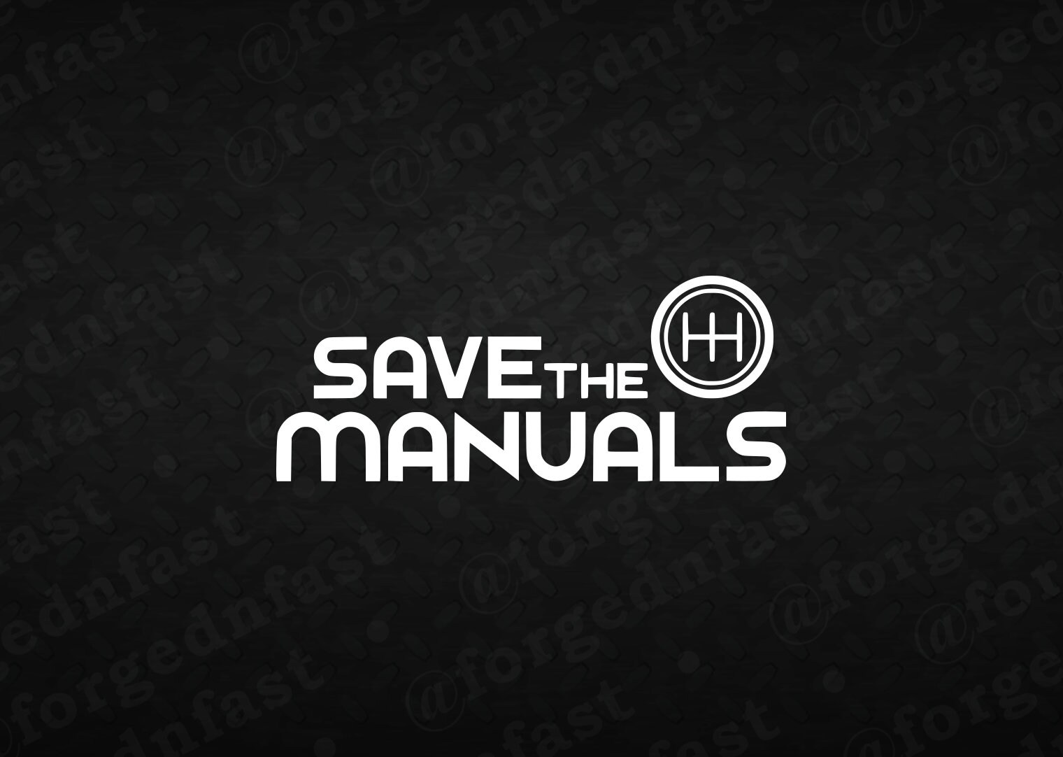 Save The Manuals Car Decal Etsy