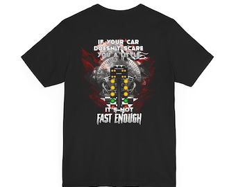 Wenn Ihr Auto Sie nicht erschreckt, ist es nicht schnell genug Shirt, Auto Kerl, Dinge, die ich will, Auto-T-Shirt für Männer, Auto Kerl, Vatertag