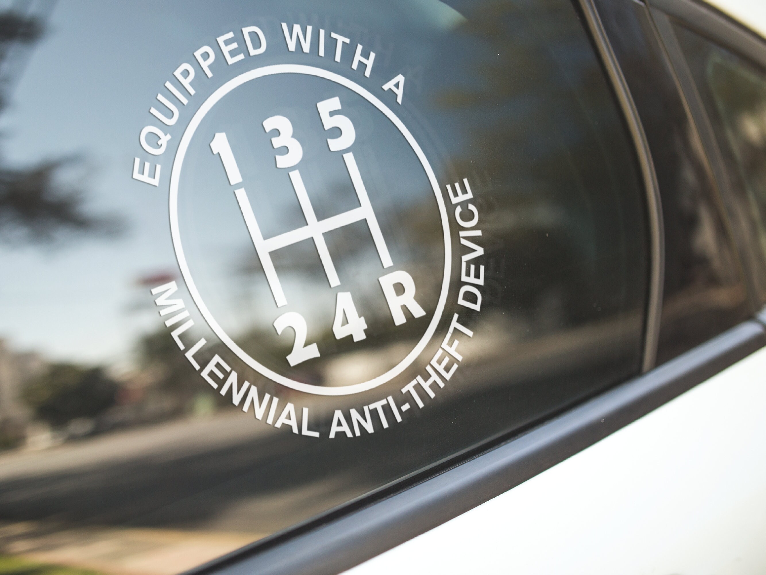 Millennial Antitheft Devicecar Decalbumper Stickergift for Etsy