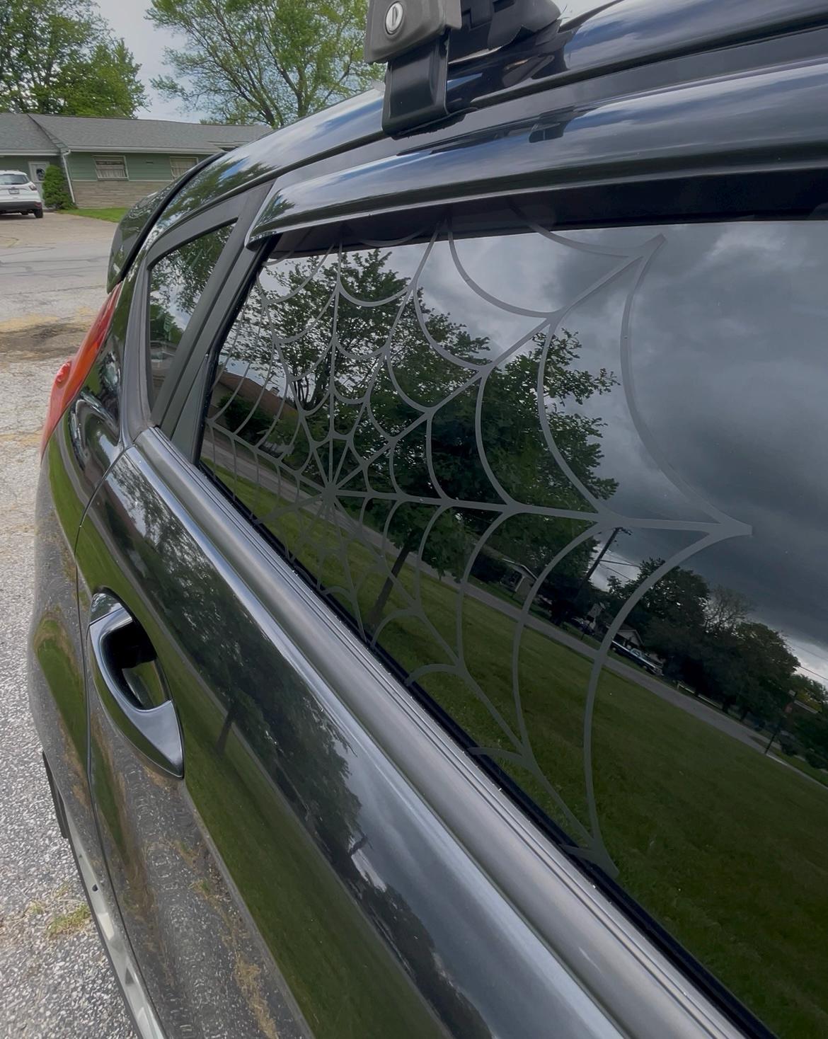 Spider Web, Huge Car Decal, JDM, Cool Car Decal, Funny Decal, Artistic