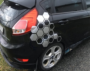 D1 Aufkleber Set Triangle Dreieck Polygon Für Alle Autos Tuning Sticker