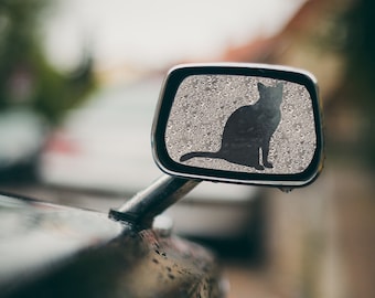 Cat Mirror Peeker, Anti-Fog Anti-Rain Car Decal