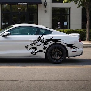 Coyote Stang Decal, Huge Car Decal, JDM, Cool Car Decal, Funny Decal, Artistic