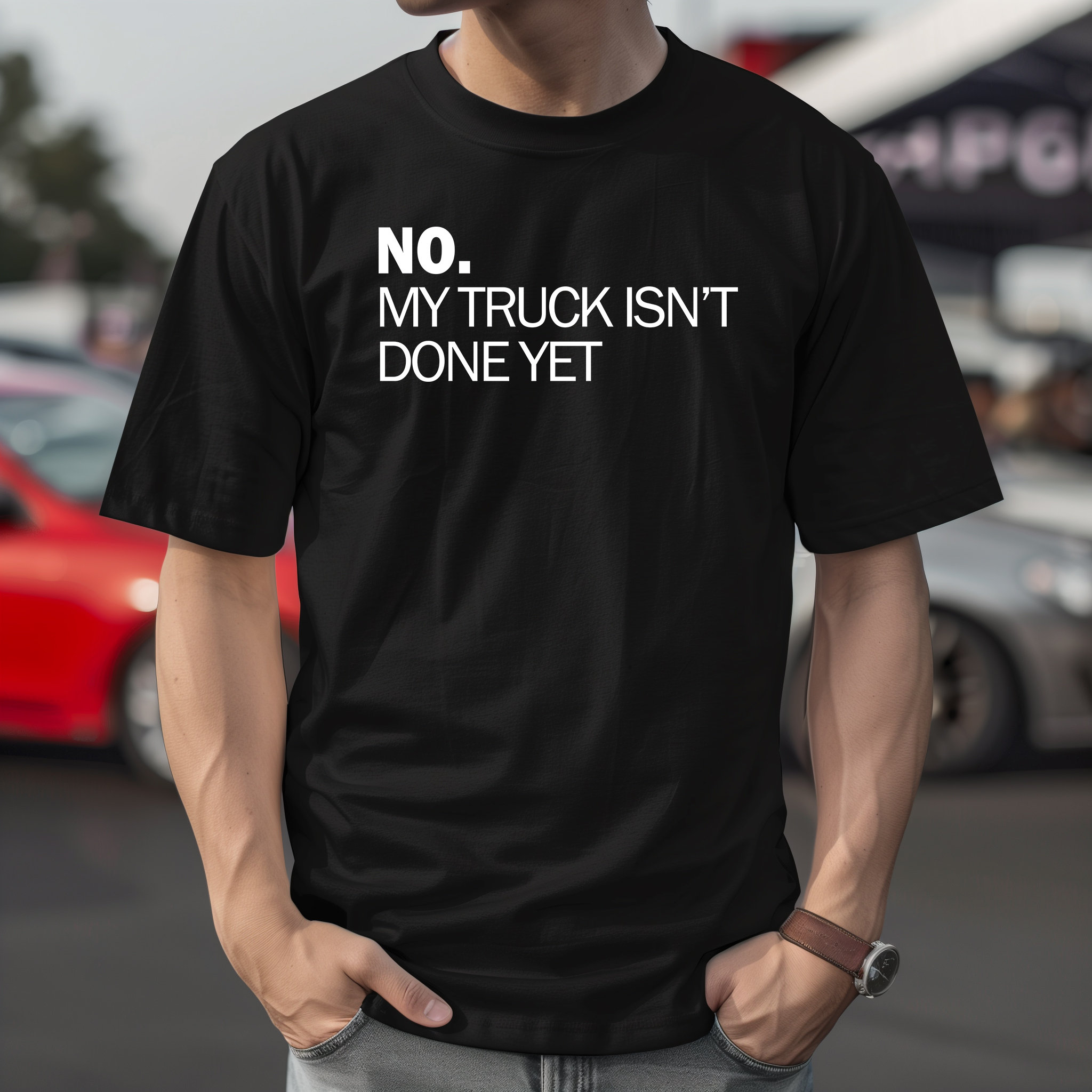 Nein, mein LKW ist noch nicht fertig!