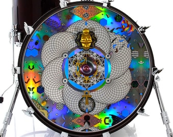 Goddess Complex Graphic Drum Skin