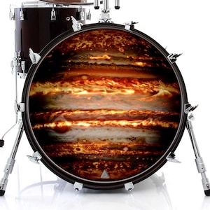 Jupiter Graphic Drum Skin