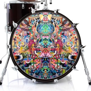 Disclosure Being Graphic Drum Skin