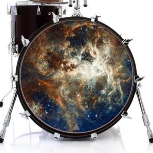 Nebula Graphic Drum Skin