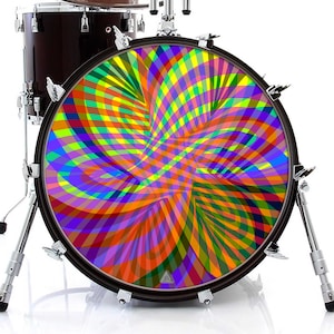 Colorburst Graphic Drum Skin