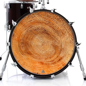 Growth Rings Graphic Drum Skin