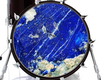 Skin de tambour graphique Lapis Lazuli