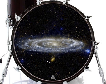 Andromeda Galaxy Graphic Drum Skin